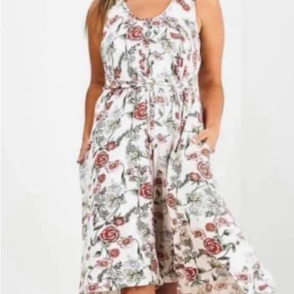 Latched mama farm girl romper